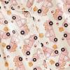 imageKuriozud Toddler Baby Girl Halloween Pajamas Set Little Girl Pumpkin Long Sleeve Lapel TopsRuffled Pants Sleepwear NightwearBeige Pink Truck Pumpkin