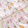 imageKuriozud Toddler Baby Girl Halloween Pajamas Set Little Girl Pumpkin Long Sleeve Lapel TopsRuffled Pants Sleepwear NightwearPink Pumpkin Ghost