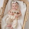 imageKuriozud Halloween Toddler Baby Girl Outfit Pumpkin Patch Tank TopWide Leg Pants Set Kids Little Girl Halloween ClothesThanksgiving Khaki