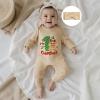 imageKuriozud My First Halloween Outfit Baby Girl Ghost Romper Pumpkin Onesie Newborn Preemie Girl Pajamas Thanksgiving ClothesBeige Gingerbread Man