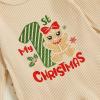 imageKuriozud My First Halloween Outfit Baby Girl Ghost Romper Pumpkin Onesie Newborn Preemie Girl Pajamas Thanksgiving ClothesBeige Gingerbread Man