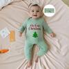 imageKuriozud My First Halloween Outfit Baby Girl Ghost Romper Pumpkin Onesie Newborn Preemie Girl Pajamas Thanksgiving ClothesGreen Christmas Tree