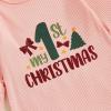 imageKuriozud My First Halloween Outfit Baby Girl Ghost Romper Pumpkin Onesie Newborn Preemie Girl Pajamas Thanksgiving ClothesPink Bowchristmas Tree