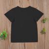 imageToddler Baby Boy Girl Short Sleeve Tee Solid Basic Cotton T Shirt Top ClothesBlack