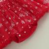 imageKuriozud Baby Christmas Outfits Dress Girl Long Sleeve Bubble Romper My First Christmas Onesie Clothes Fall Winter ClothingRed Santa Baby