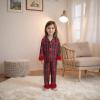 imageKuriozud Kids Christmas Pajamas Toddler Baby Boy Girl Button Down Pjs Tops Pants Little Boys Girls Christmas Pajama SetBuffalo Plaid Red