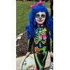 imageKuriozud Kids Toddler Girls Halloween Costume Zipper Long Sleeve Skeleton Jumpsuit Little Girl Halloween Clothes OutfitGreen