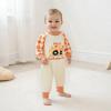 imageKuriozud Newborn Baby Boy Thanksgiving Outfit Little Turkey Romper Long Sleeve Jumpsuit Infant Boy Fall ClothesTurkey Excavator Plaid Apricot