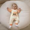 imageKuriozud Newborn Baby Boy Thanksgiving Outfit Little Turkey Romper Long Sleeve Jumpsuit Infant Boy Fall ClothesTurkey Excavator Plaid Apricot