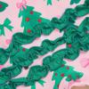 image:imageKuriozud Newborn Baby Girl Boy Footie Romper One Piece Jumpsuit Sleeper Infant ClothesChristmas Tree Bow Pink