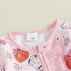 image:imageKuriozud Newborn Baby Girl Boy Footie Romper One Piece Jumpsuit Sleeper Infant ClothesPumpkin  Ghost Pink