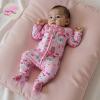 image:imageKuriozud Newborn Baby Girl Boy Footie Romper One Piece Jumpsuit Sleeper Infant ClothesSanta  Christmas Tree Pink
