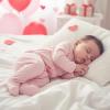 image:imageKuriozud Newborn Baby Girl Boy Footie Romper One Piece Jumpsuit Sleeper Infant ClothesValentines Heart Pink