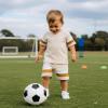 image:imageKuriozud Toddler Baby Boy Summer Outfit Short Sleeve T Shirt Shorts Set 6 12 18 24 Months 2T 3T 4T Baby Neutral ClothesWaffle Color Block Apricot