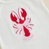 image:imageKuriozud Toddler Baby Girl Clothes Cute Bow Ruffle Shirts Top Shorts Set 2 Piece Summer OutfitsBow Crayfish Pink