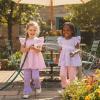 image:imageKuriozud Toddler Baby Girl Clothes Sleeveless Shirts Tunic Top and Ruffle Pants Set 2 Piece Spring Summer OutfitsStriped Purple
