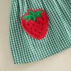 image:imageKuriozud Toddler Girl Summer Clothes Baby Girl Hlater Shirts Top and Shorts Set Little Girl 2 Piece OutfitsStrawberry Red