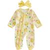 image:imageKuriozud Newborn Baby Girl Boy Footie Romper One Piece Jumpsuit Sleeper Infant ClothesEgg Chick Yellow