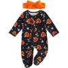 Pumpkin & Bow Black